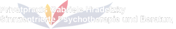 Privatpraxis Gabiele Hradetzky Sinnzentrierte Psychotherapie und Beratung Logo
